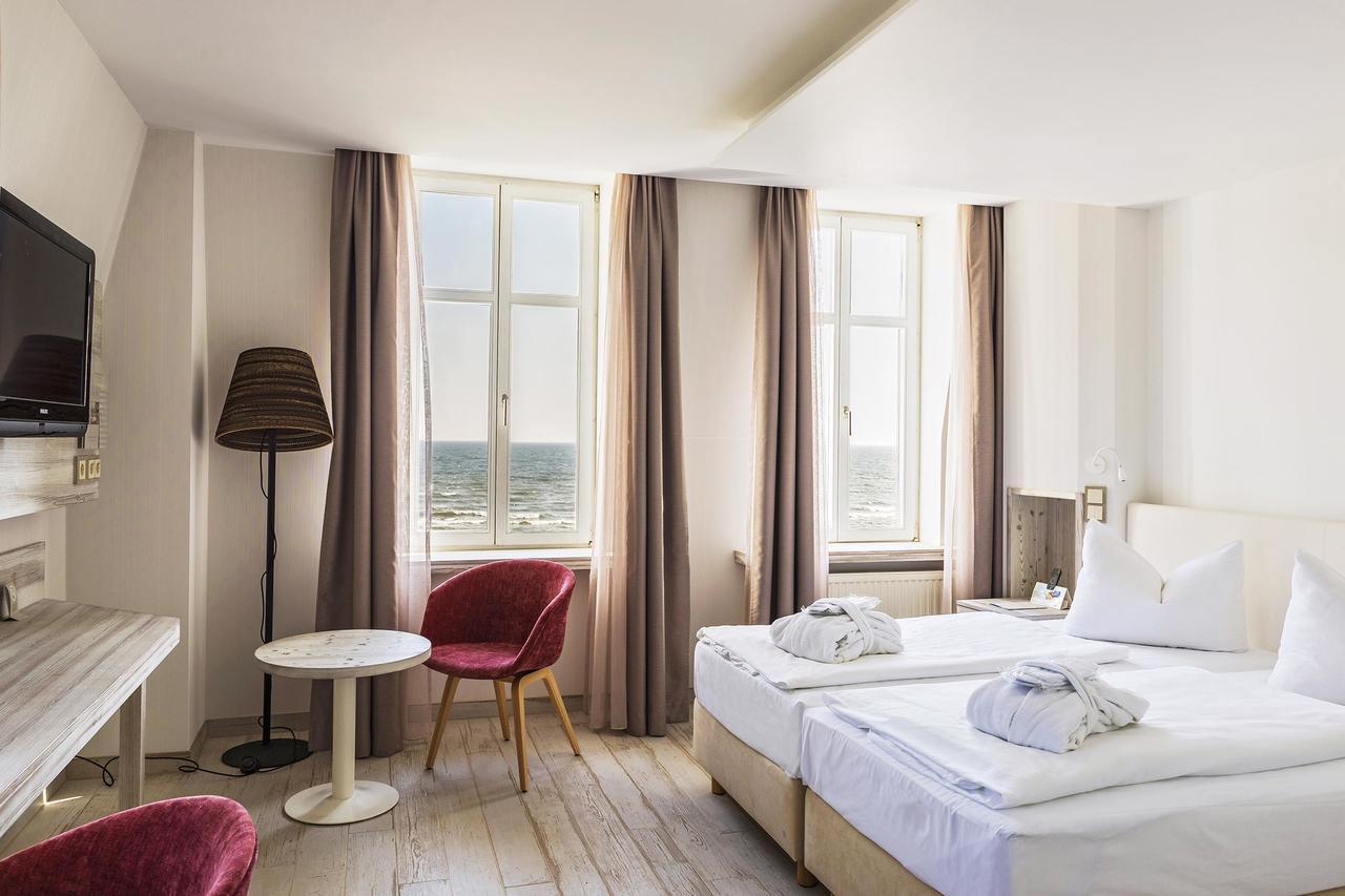 Seetelhotel Strandhotel Atlantic 塞巴特黑灵斯多夫 外观 照片